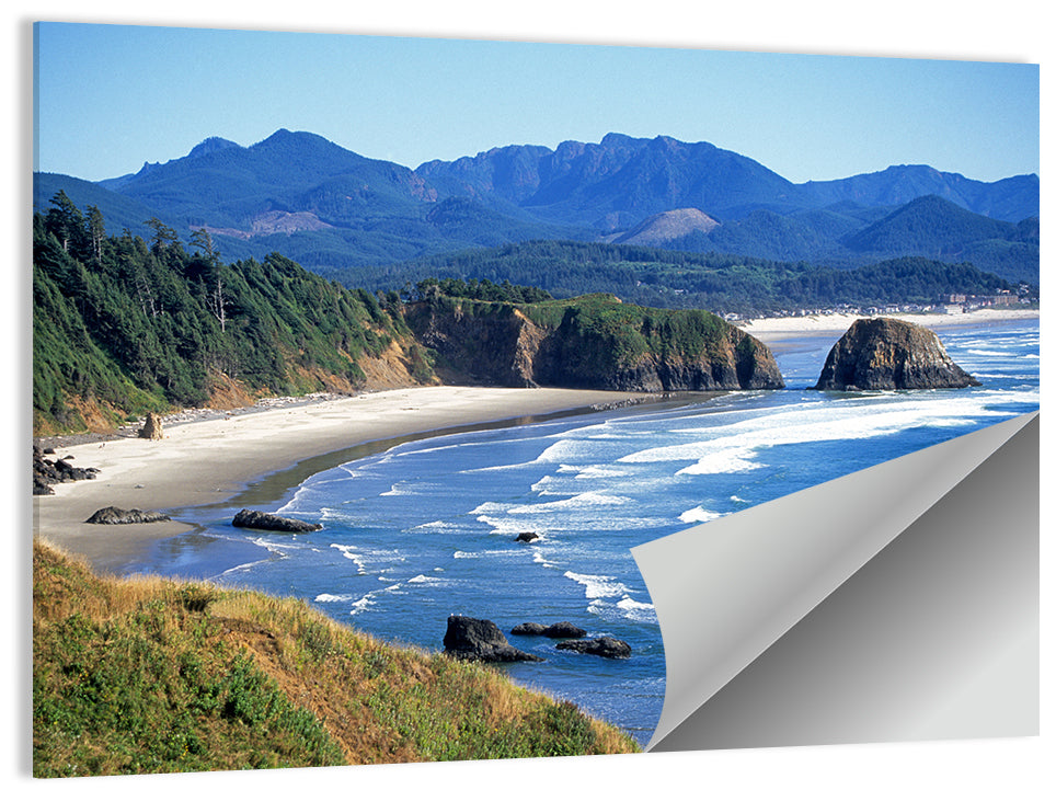 Ecola State Park Coastline Wall Art