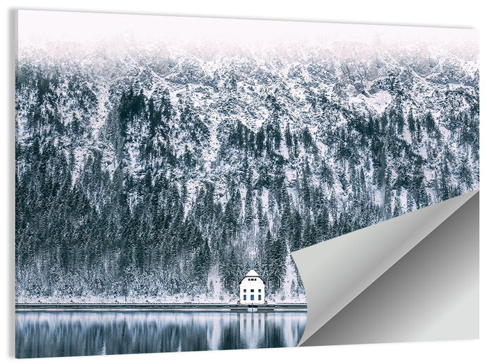 Plansee Lake Wall Art as a poster print