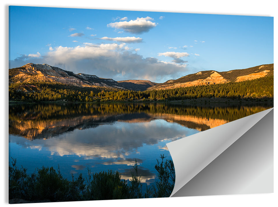 Bryce Canyon Lake Reflection Wall Art