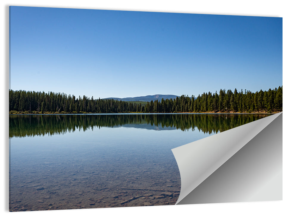 Holland Lake Reflection Wall Art
