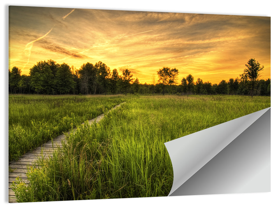 Irwin Prairie Sunset Wall Art