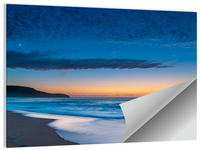 Killcare Beach Sunrise Wall Art as a poster print