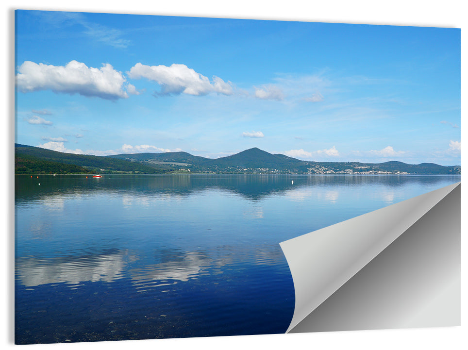 Lake Bracciano Reflection Wall Art
