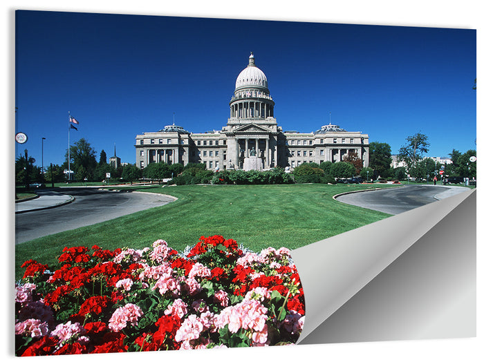 Idaho State Capitol, Boise Wall Art as a poster print