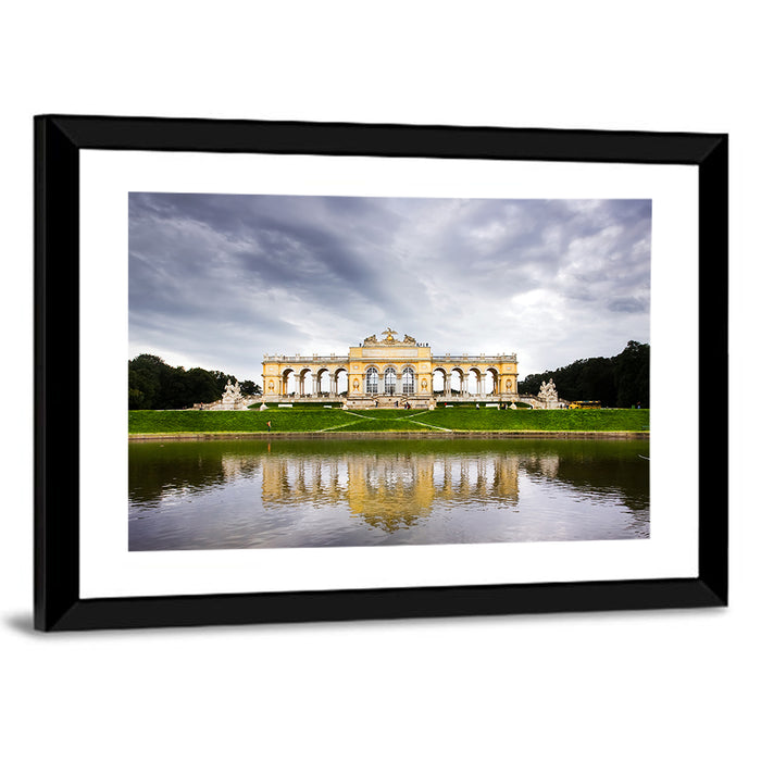 Gloriette at Schoenbrunn Palace Wall Art as a framed print
