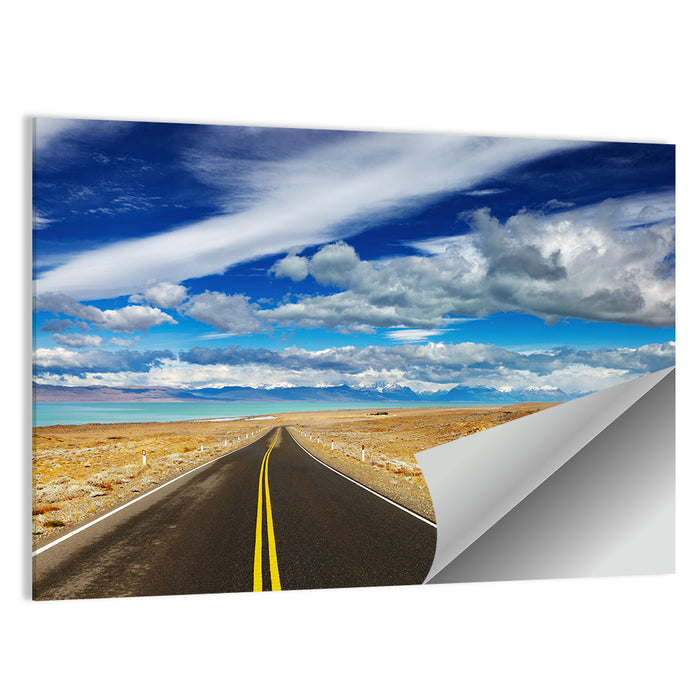 Road to Viedma Lake, Patagonia Wall Art as a poster print