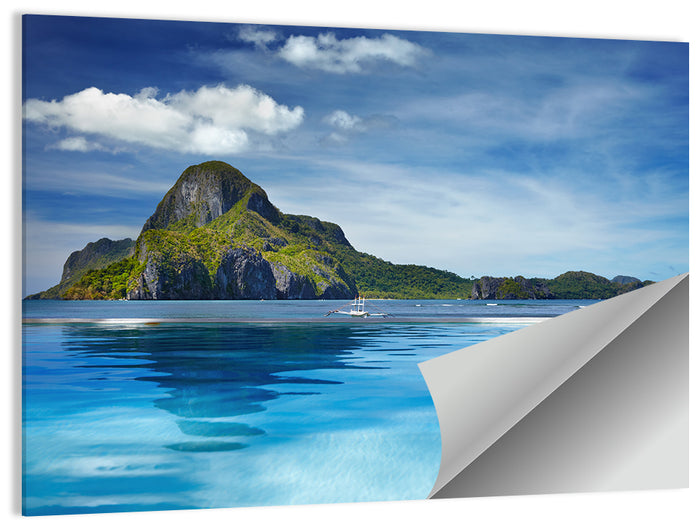 Cadlao Island Wall Art as a poster print
