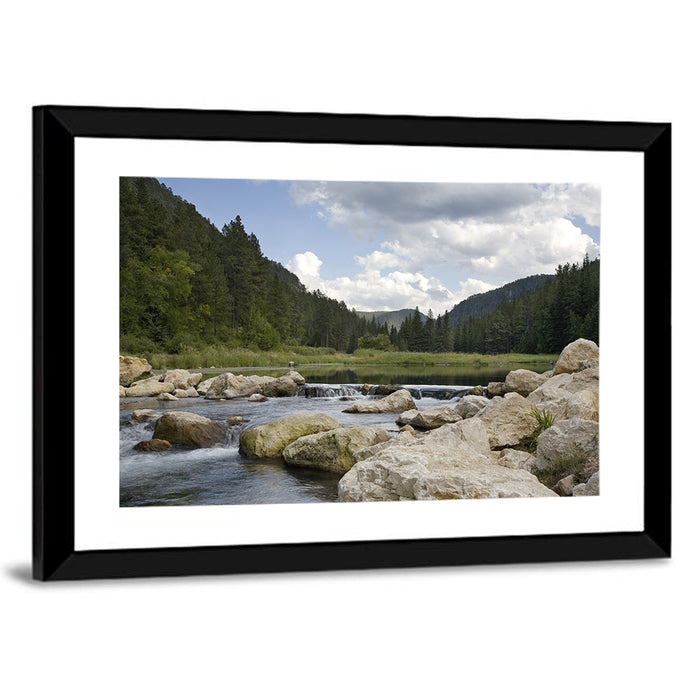 Spearfish Canyon, Black Hills Wall Art as a framed print