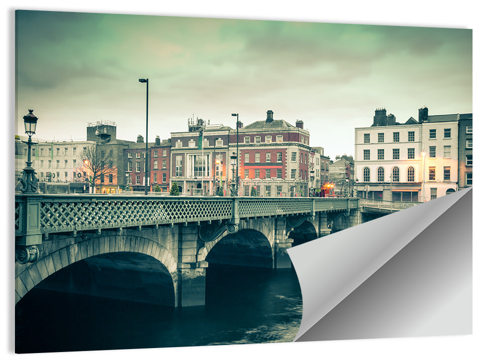 Grattan Bridge Twilight Wall Art