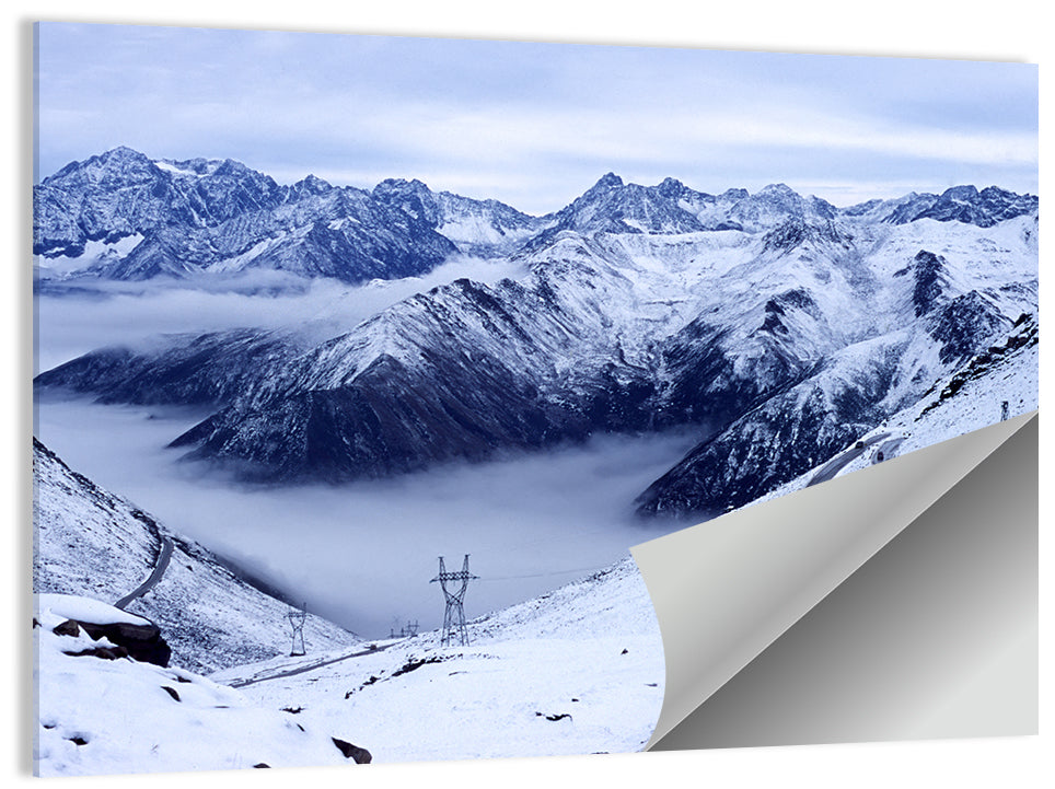 Sichuan Mountains Wall Art