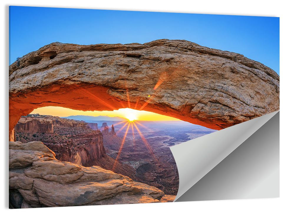 Mesa Arch Sunburst Wall Art