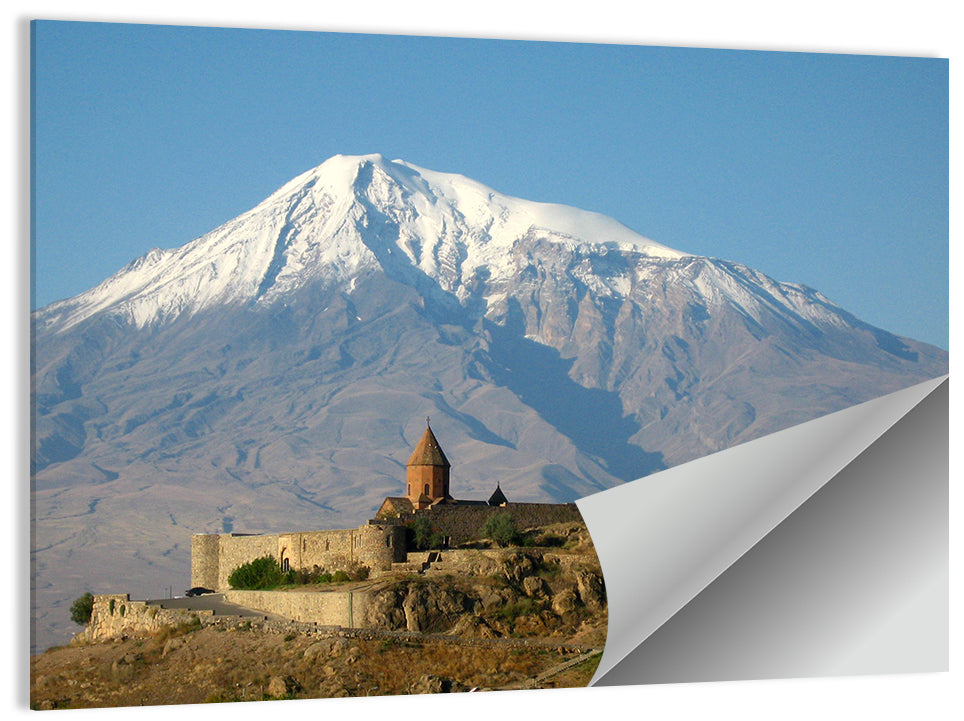 Khor Virap Monastery with Mount Ararat Wall Art