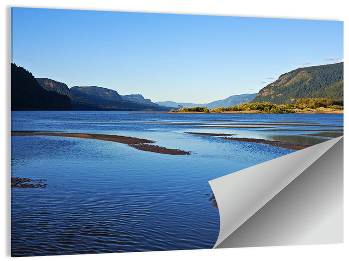 River Gorge Landscape Wall Art as a poster print
