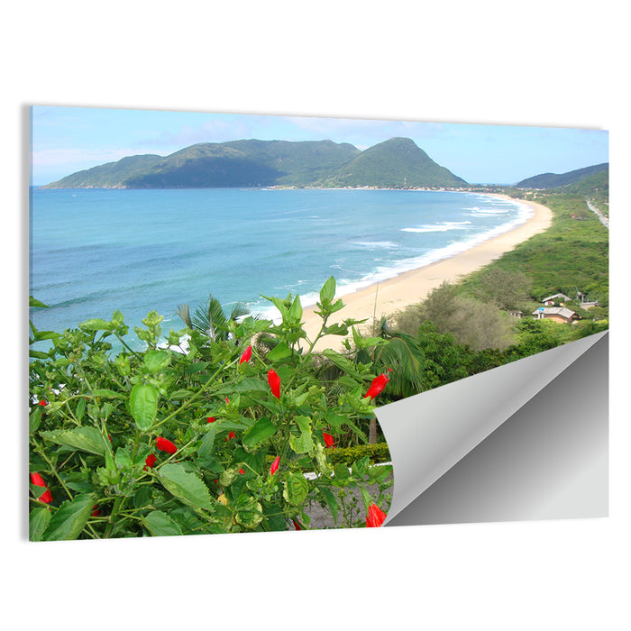 Armacao Beach Scene Wall Art as a poster print