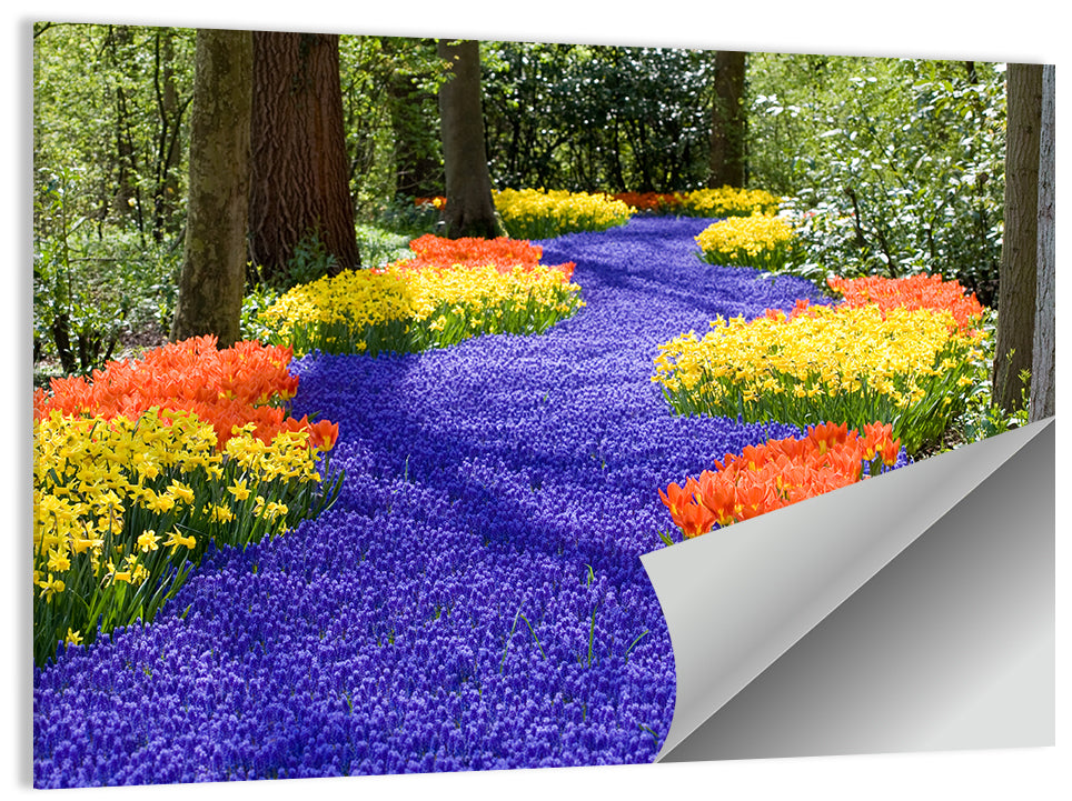 Spring Garden Path Wall Art