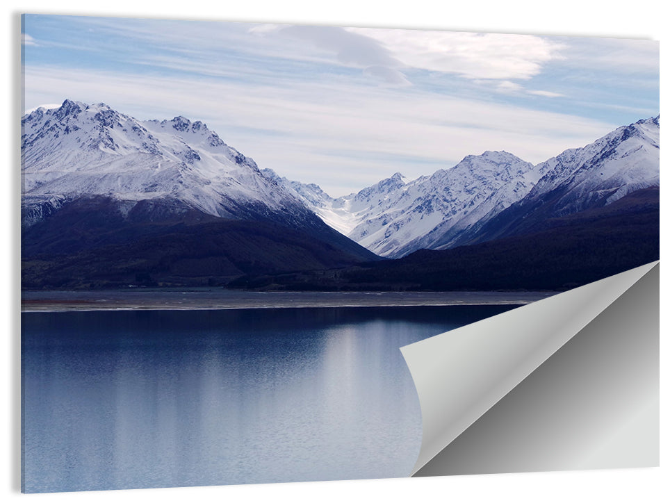 Lake Pukaki Reflection Wall Art