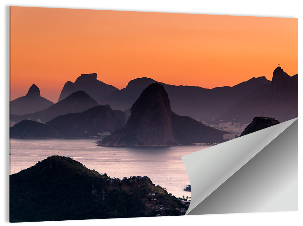 Rio de Janeiro Mountains Wall Art