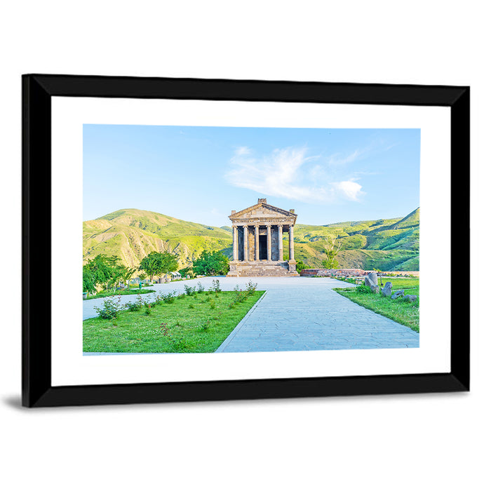 Temple of Garni, Armenia Wall Art as a framed print
