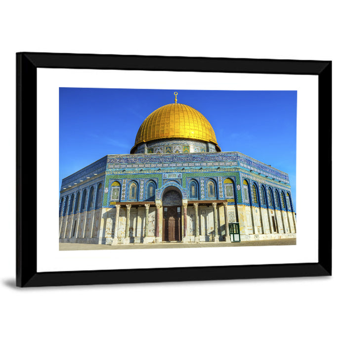 Dome of the Rock, Jerusalem Wall Art as a framed print