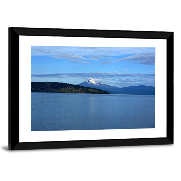 Upper Klamath Lake Wall Art as a framed print