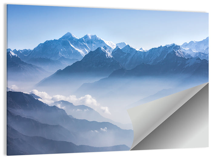 Mount Everest Wall Art as a poster print