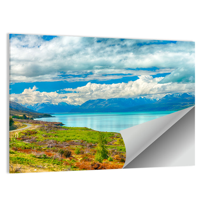 Turquoise Lake Pukaki with Mount Cook Wall Art as a poster print