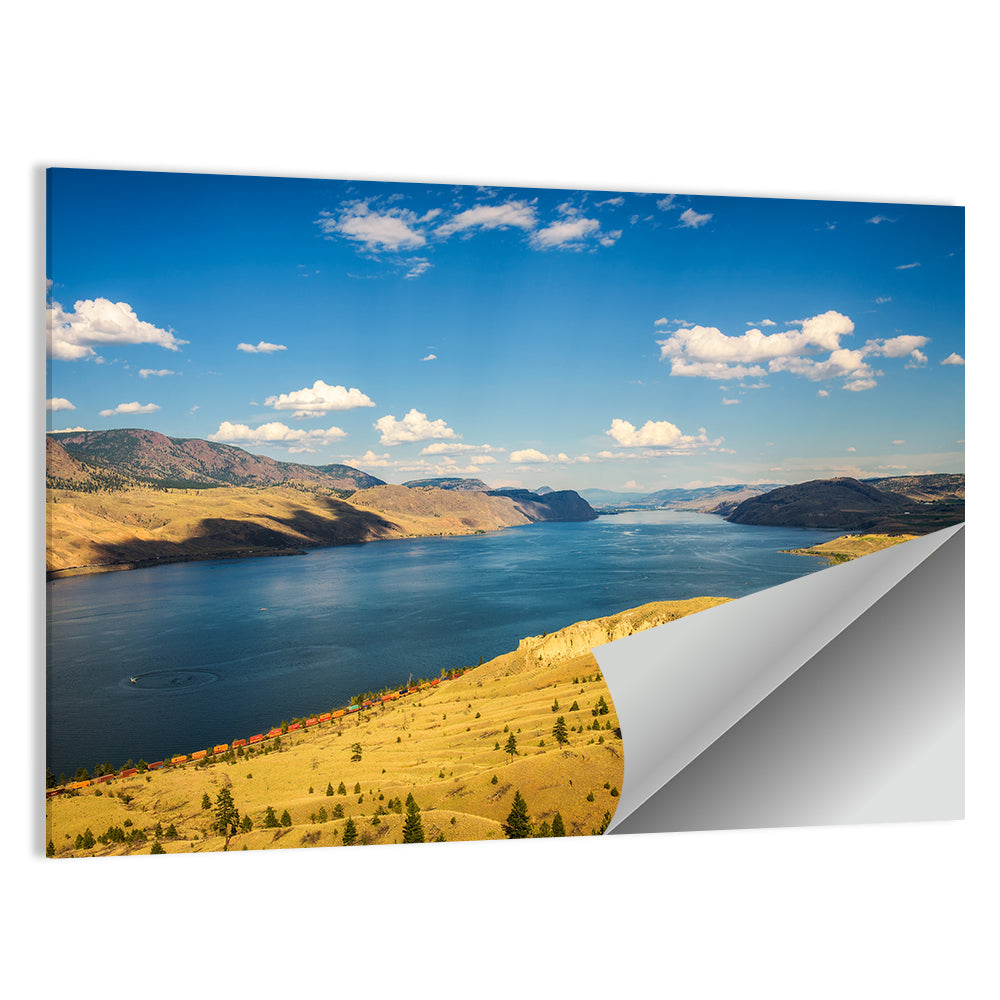 Kamloops Lake Shoreline View Wall Art