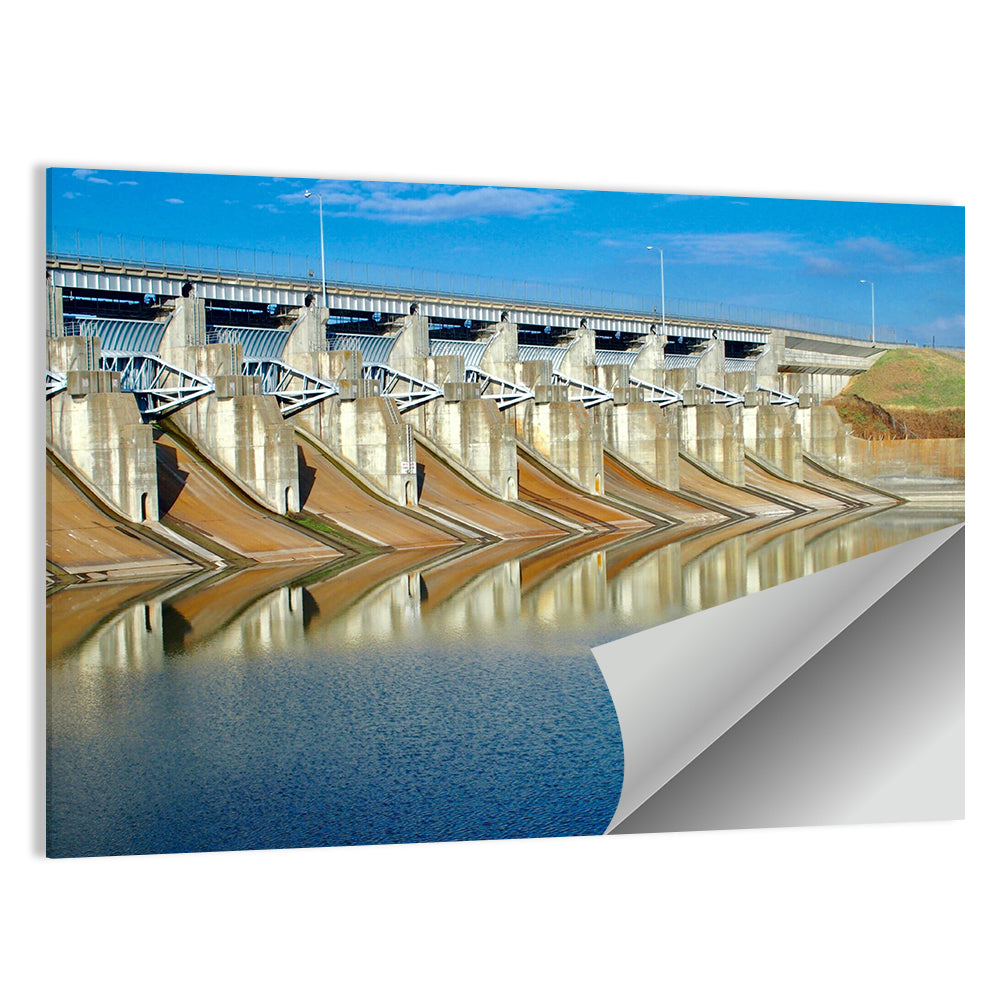 Lavon Dam Spillways Wall Art