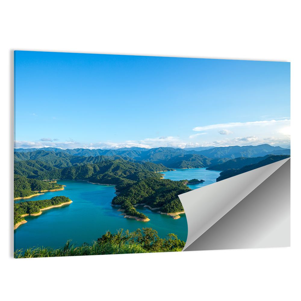 Emerald Qiandao Lake Wall Art