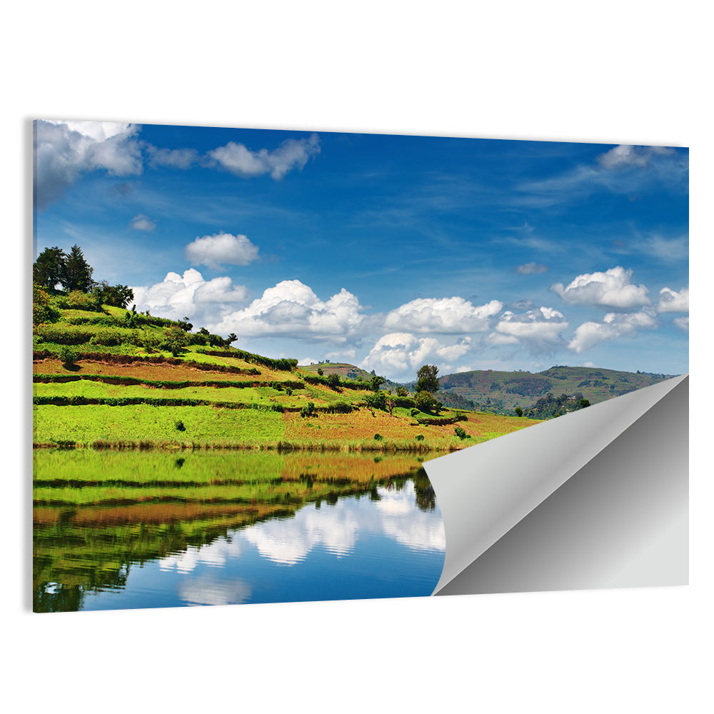 Bunyonyi Lake Reflection Wall Art