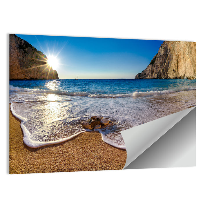 Navagio Beach, Zakyntos Seascape Wall Art as a poster print