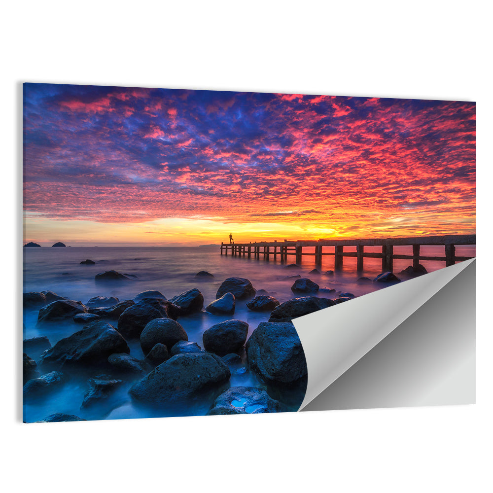 Setigi Heni Beach Sunset Wall Art