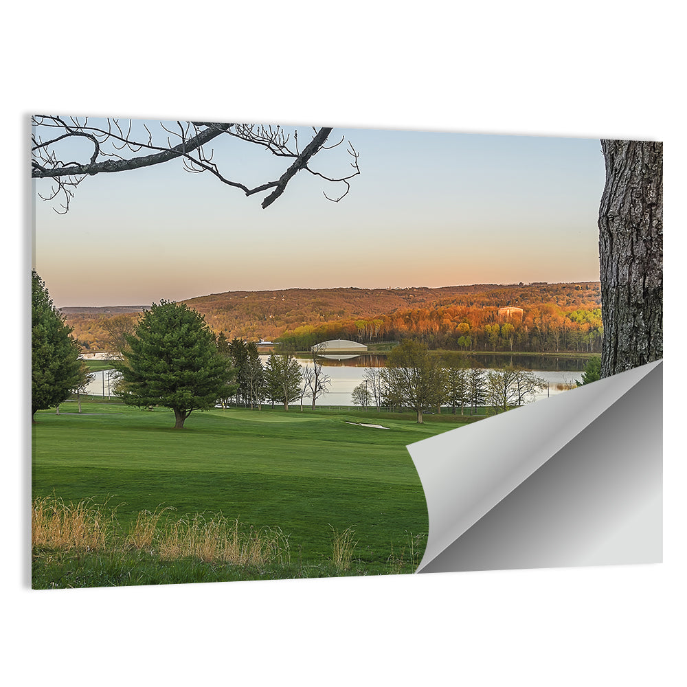 Roscoe Conkling Park Golden Hour Wall Art