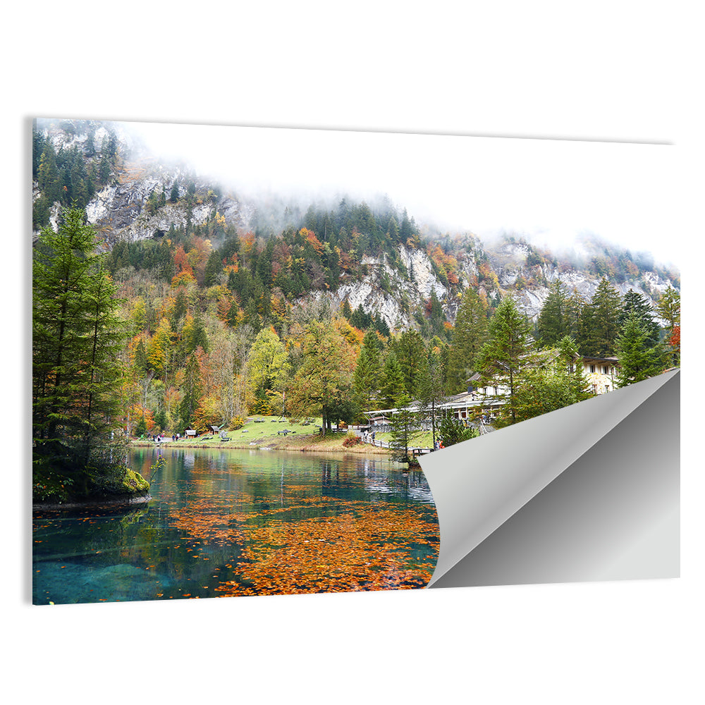 Blausee Autumn Lake Wall Art