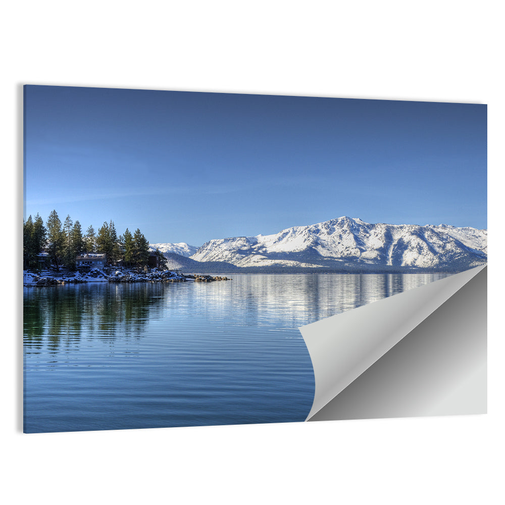 Elk Point Lake Tahoe Reflection Wall Art