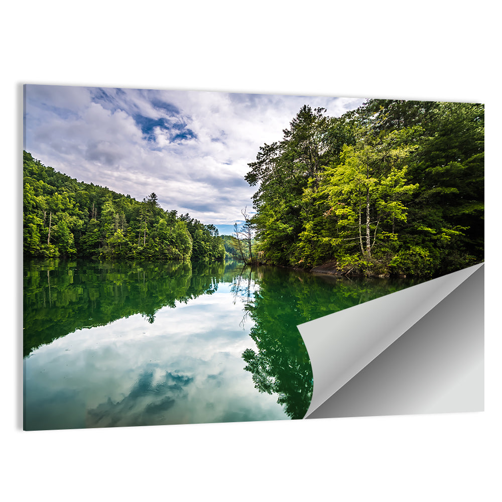 Lake Jocassee Reflection Wall Art