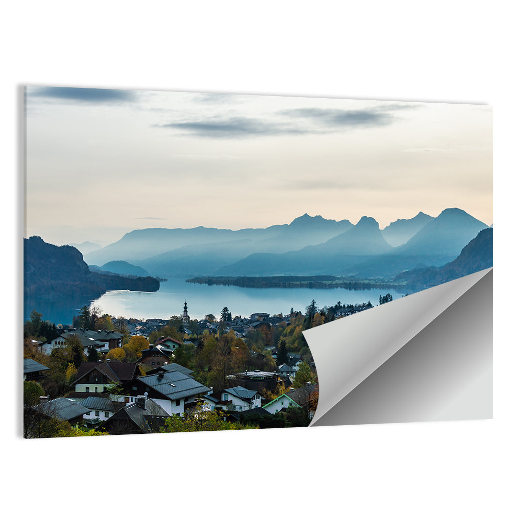 Fuschlsee Dawn Reflections Wall Art