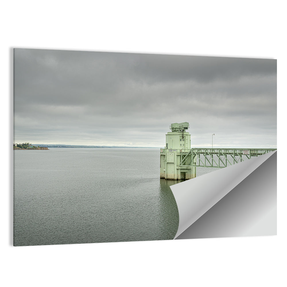 Lake Mcconaughy Intake Tower Wall Art