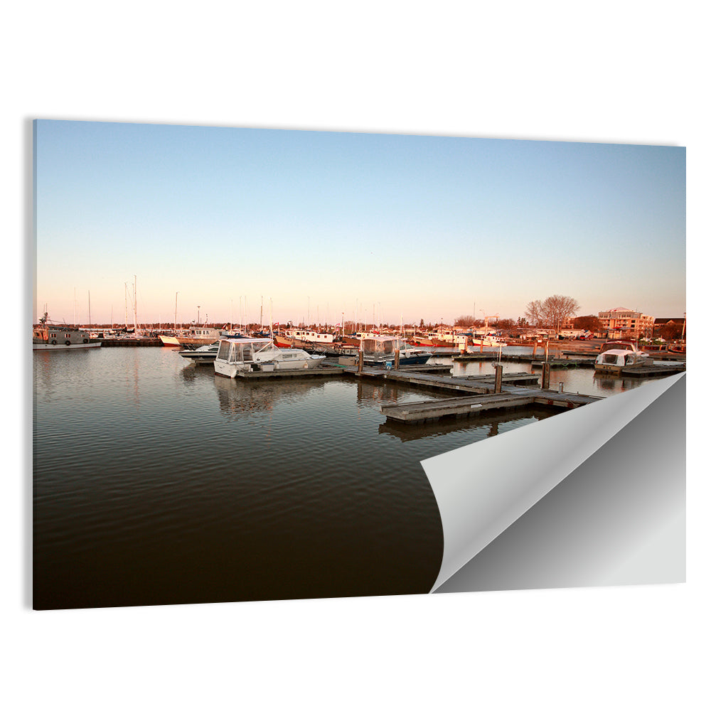 Gimli Marina Dock, Lake Winnipeg Wall Art