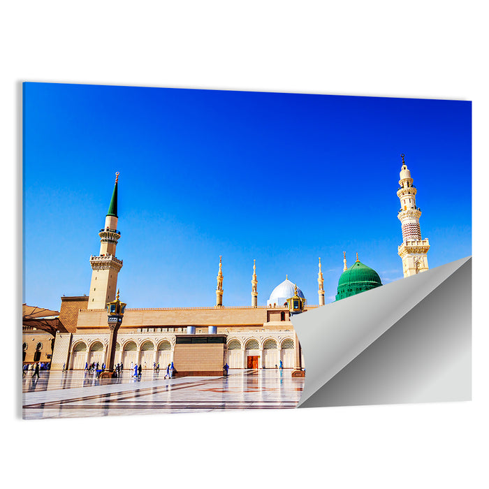 Al-masjid An-nabawi, Medina Wall Art as a poster print