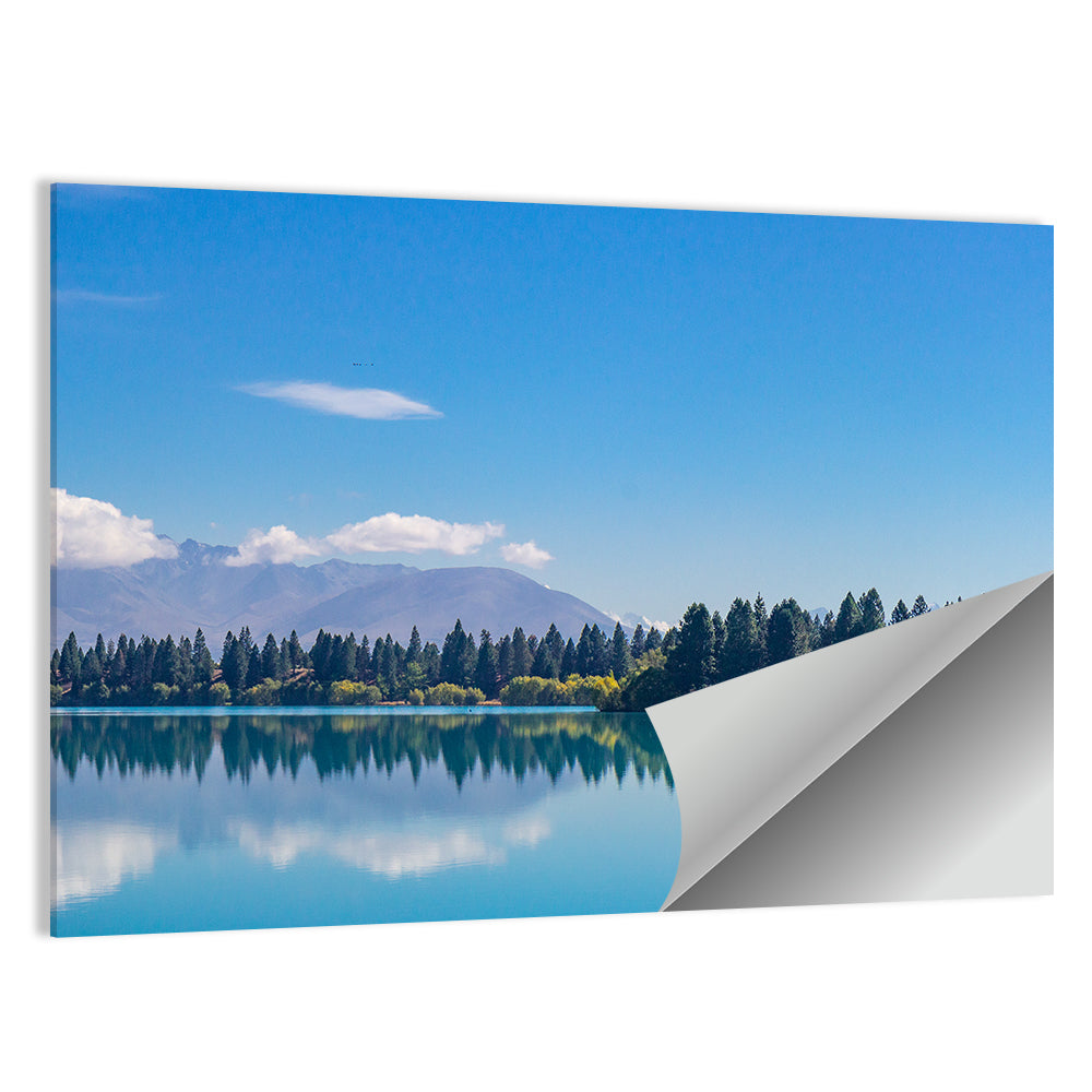 Lake Ruataniwha Reflection Wall Art