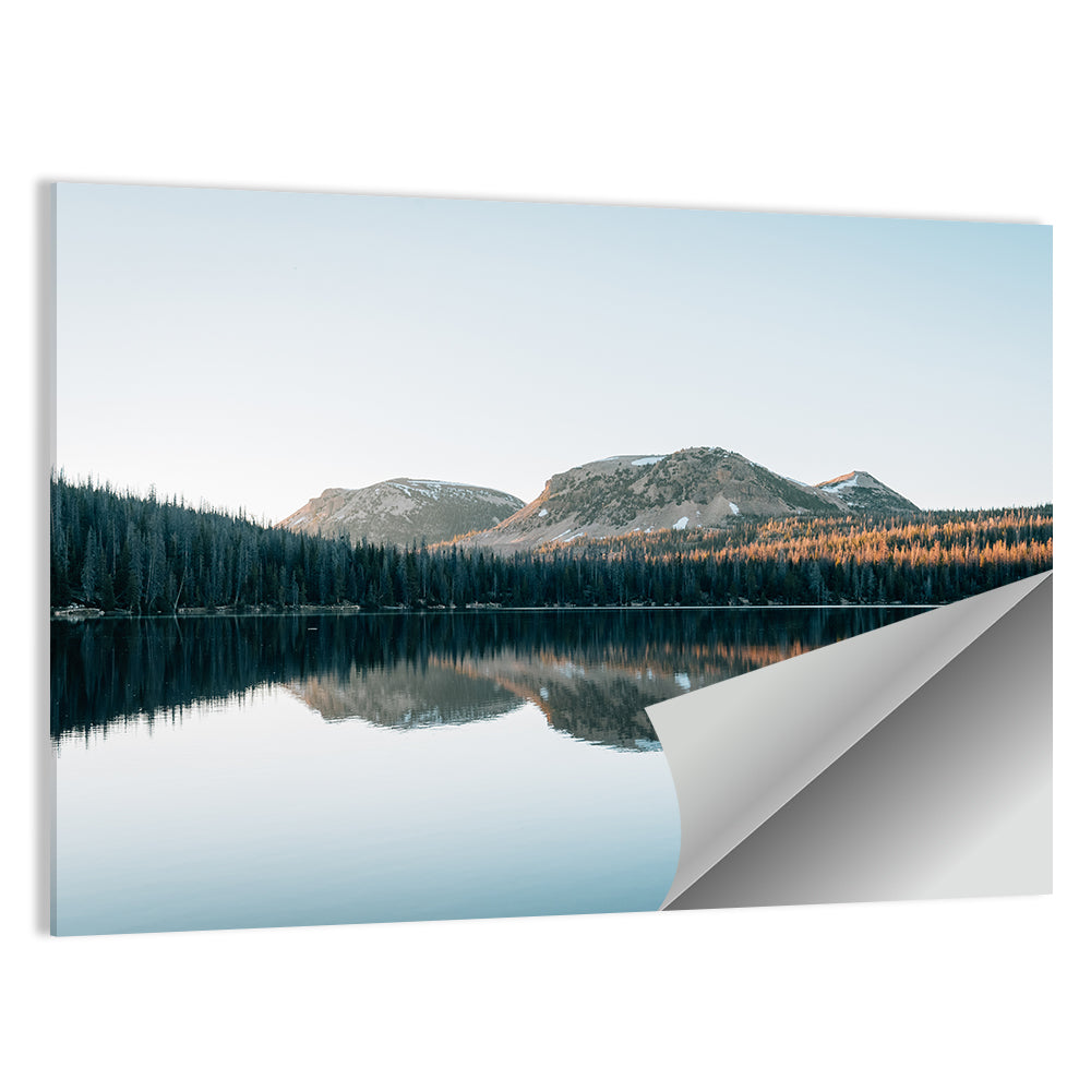 Mirror Lake Utah Reflection Wall Art