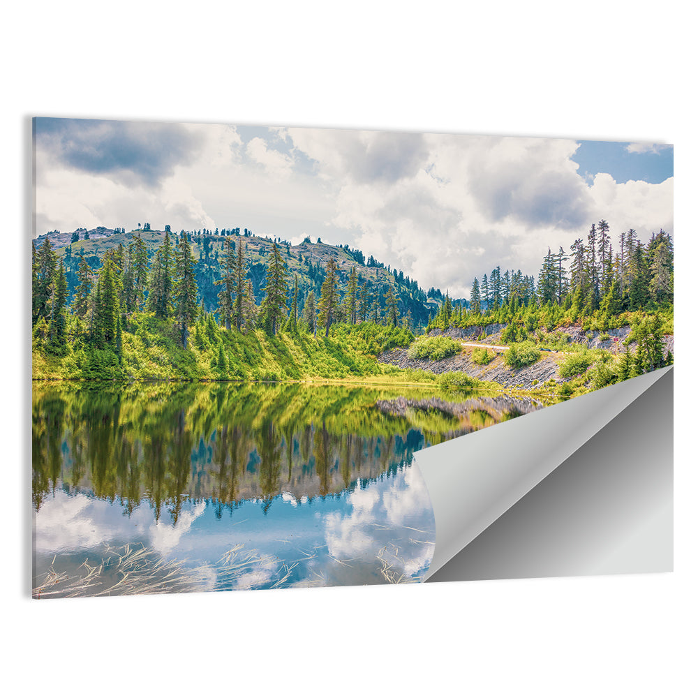 Highwood Lake Reflection Wall Art