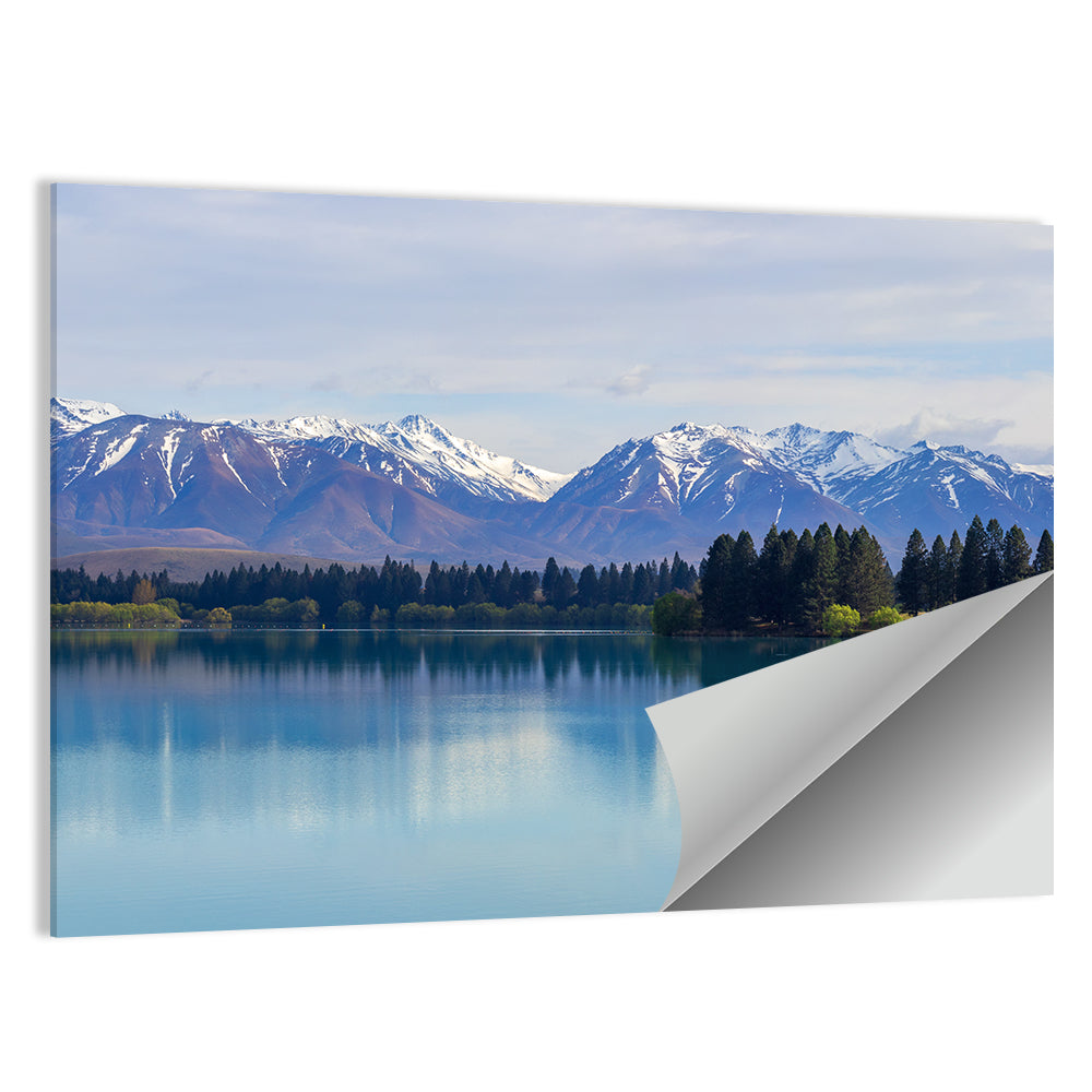 Lake Ruataniwha Reflection Wall Art