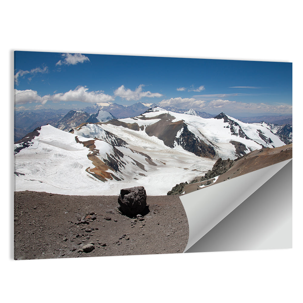 Aconcagua Glacial View Wall Art