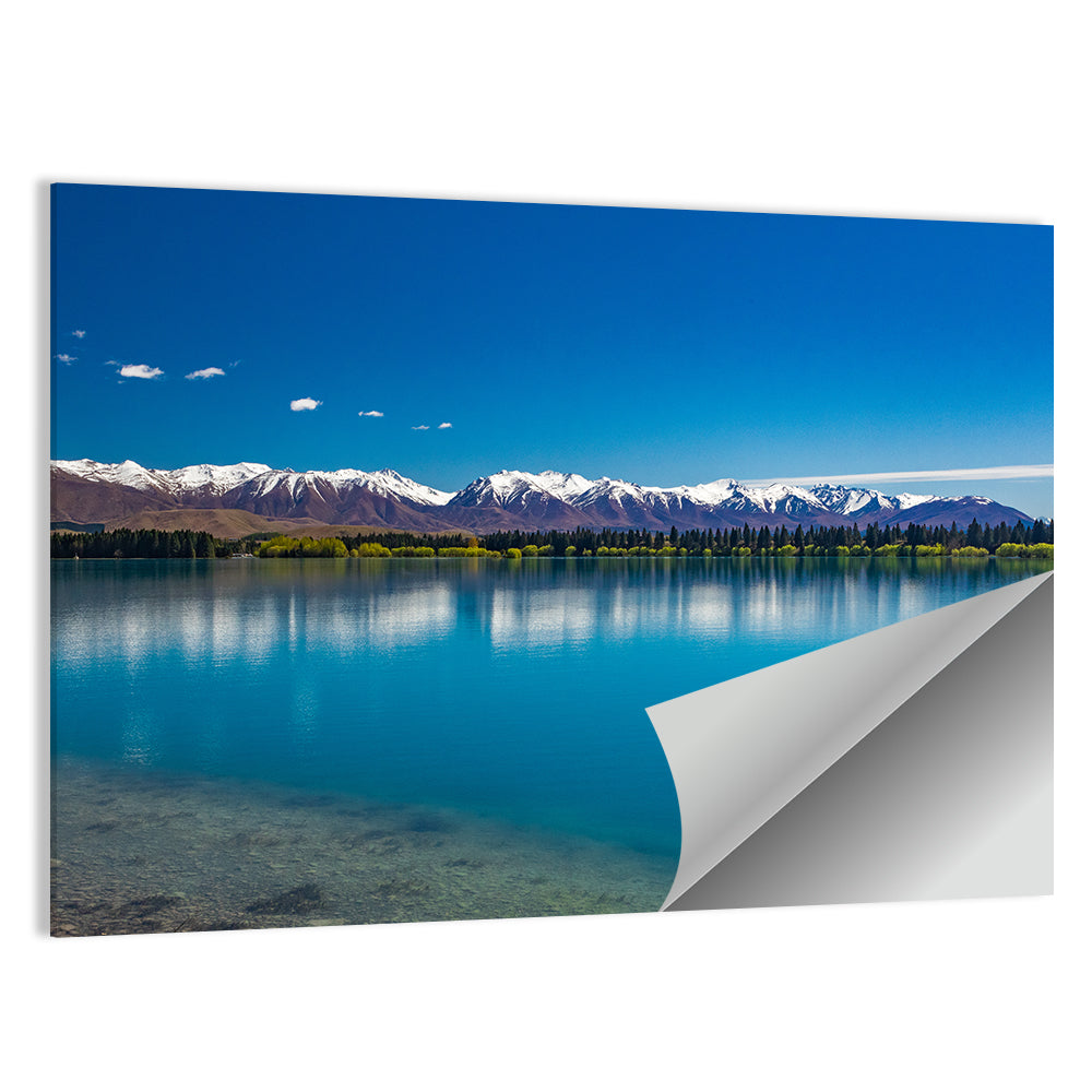 Lake Ruataniwha Reflection Wall Art