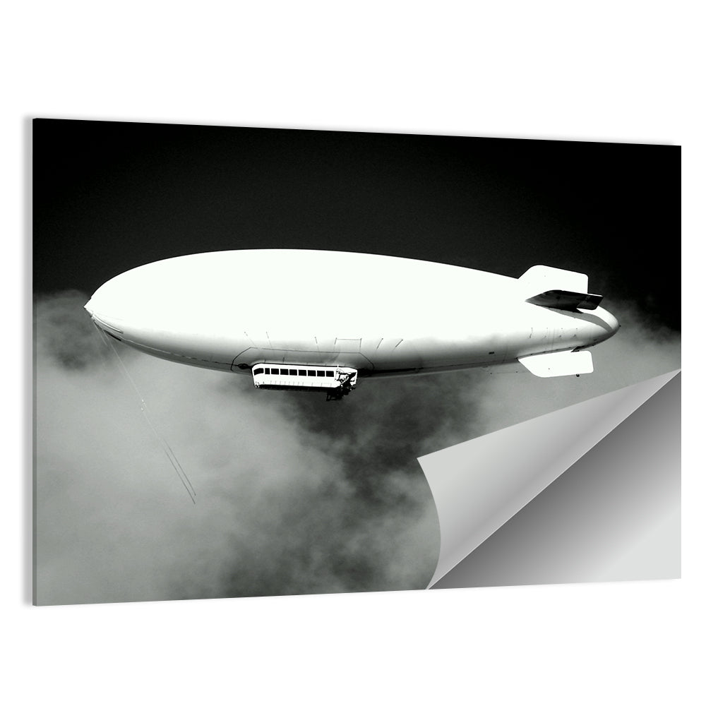 Blimp Dirigible Airship Wall Art