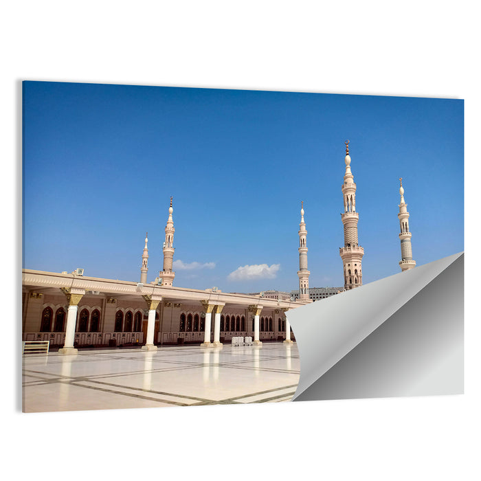 Al-masjid An-nabawi, Medina Wall Art as a poster print