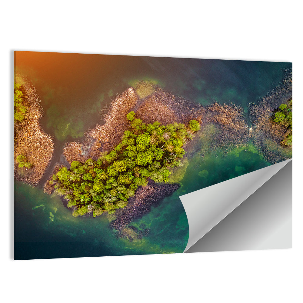 Lithuanian Island at Golden Hour Wall Art