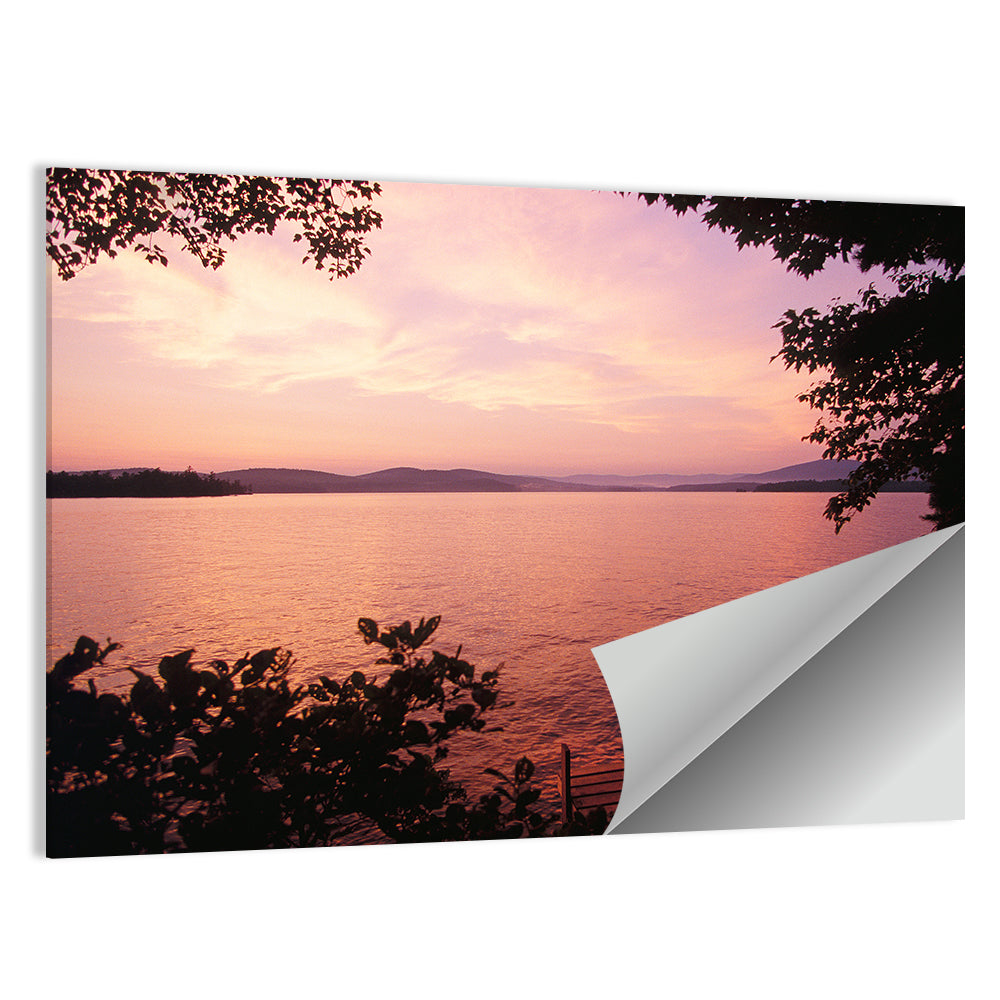 Lake Winnipesaukee Sunset Wall Art